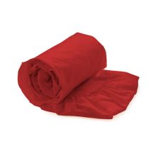 Luxe Hoeslaken Satijn - Poppy Red