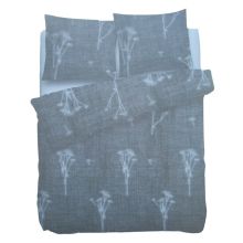 Face2Face Dekbedovertrek Lex - Eenpersoons - 135x200 + 80x80 cm - Zwart