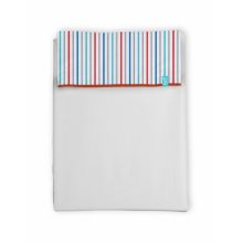 LIEF! Laken Puppy  Stripe - 75x100 cm - Wit