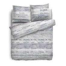 HnL Pure Cotton Dekbedovertrek Lost And Found - Eenpersoons - 140x200/220 cm - Multi