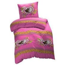 Kids Choice Kinderovertrek Love You - Eenpersoons - 140x200 cm