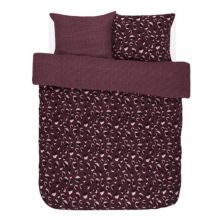 Essenza Dekbedovertrek Madea (flanel) - Litsjumeaux XL - 260x200/220 cm - Burgundy