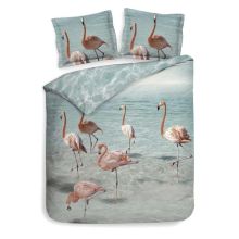 Heckettlane Dekbedovertrek Madiki - Aquatic Pink