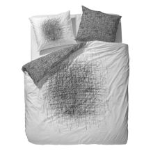 Essenza Dekbedovertrek Mason - Eenpersoons - 150x210 + 50x60 cm - White