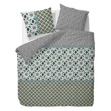 Essenza Dekbedovertrek Meya - Eenpersoons - 150x210 + 50x60 cm - Green