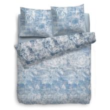 HnL Dekbedovertrek Monica - Litsjumeaux XL - 260x200/220 cm - Blauw