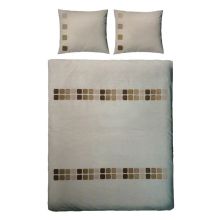 Essenza Dekbedovertrek Narbonne - Litsjumeaux XL - 260x200/220 cm - Creme
