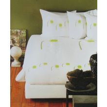 Beddinghouse Dekbedovertrek Narcisia - Litsjumeaux - 240x200/220 cm - Limegroen