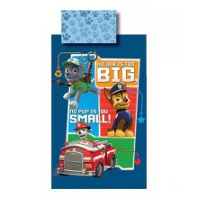 Paw Patrol Kinderovertrek No Job is too Big - Eenpersoons - 140x200 cm - Multi