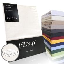 iSleep Kussensloop Perkal Katoen (2 stuks)