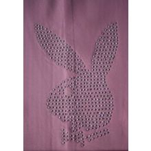 Playboy Dekbedovertrek Strass Silver - Eenpersoons - 140x200/220 cm - Roze