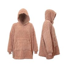 Unique Living Oversized Hoodie Pleun - Old Pink