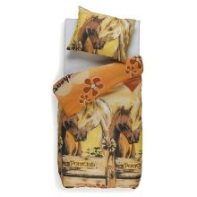 Kids Fantasy Kinderovertrek Ponyclub - Eenpersoons - 140x200 cm