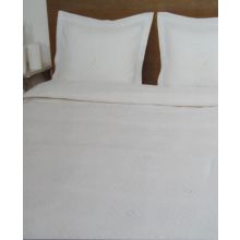 Refined Dekbedovertrek Preston - Eenpersoons - 140x200/220 cm - Wit