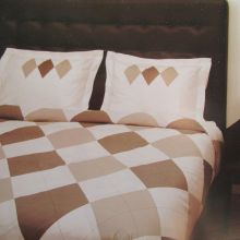 Refined Dekbedovertrek Princeton - Eenpersoons - 140x200/220 cm - Wit