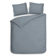 Heckettlane Dekbedovertek Punto - Colonial Blue