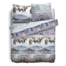 HnL Flanel Dekbedovertrek Rijk - Litsjumeaux XL - 260x200/220 cm - Multi