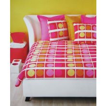 Beddinghouse Dekbedovertrek Rondo - Litsjumeaux - 240x200/220 - Rood