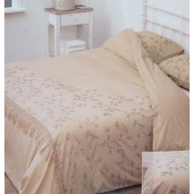 Beddinghouse Dekbedovertrek Rosolini - Eenpersoons - 140x200/220 cm - Zand