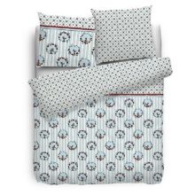 Babette Dekbedovertrek Rosy Bird - Eenpersoons - 140x200/220 cm - Blauw