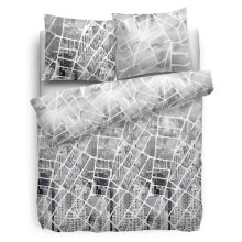 HnL Refined Dekbedovertrek Scenery - Litsjumeaux - XL 260x200/220 cm - Grijs