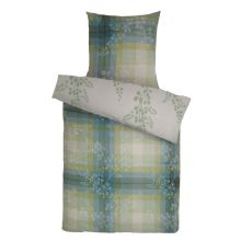 Mexx Dekbedovertrek Season - Litsjumeaux - 240x200/220 cm - Green