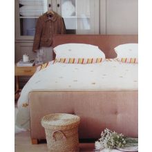 Libelle Dekbedovertrek Seeland - Eenpersoons - 140x200/220 cm - Oranje