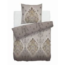 HnL Refined Dekbedovertrek Shade - Eenpersoons - 140x200/220 cm - Taupe