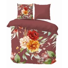 iSleep Dekbedovertrek Simone - Oud Roze