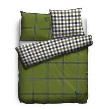Cottonfield Dekbedovertrek St. Louis - Litsjumeaux - 240x200/220 cm - Groen