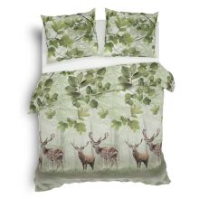 Heckettlane Dekbedovertrek Tobias (Flanel) - Fern Green