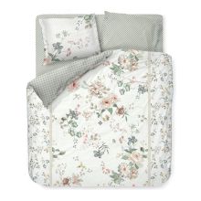 Pip Studio Dekbedovertrek Tokyo Bouquet - White