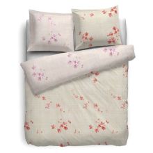 HnL Velvet Touch Dekbedovertrek Tokyo - Eenpersoons - 155x220 + 80x80 cm - Lila