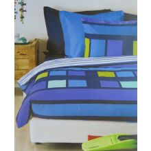 Beddinghouse Dekbedovertrek Tropical - Litsjumeaux - 240x200/220 cm - Aqua