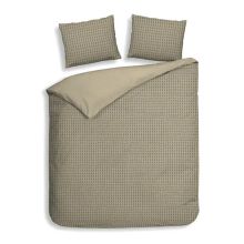 Heckettlane Dekbedovertek Vafala - Pale Khaki