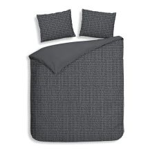 Heckettlane Dekbedovertek Vafala - Steel Grey