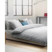 Marc O'Polo Dekbedovertrek Vall - Litsjumeaux XL - 260x200/220 cm - Grey