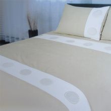 Cucito Dekbedovertrek Venice - Tweepersoons - 200x260 cm - Zand