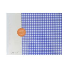 Damai Hoeslaken Vichy - Ledikant - 60x120 cm - Purple