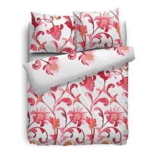 HnL Refined Dekbedovertrek Vida - Litsjumeaux - XL 260x200/220 cm - Rood