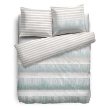 HnL Refined Dekbedovertrek Vince - Eenpersoons - 135x200 + 80x80 cm - Green