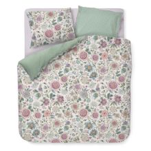 Pip Studio Dekbedovertrek Viva Las Flores - White