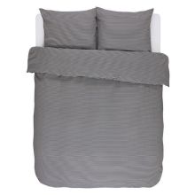 Essenza Dekbedovertrek Zeia (flanel) - Litsjumeaux XL - 260x200/220 cm - Anthracite