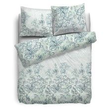 HnL Refined Dekbedovertrek Zico - Litsjumeaux - 240x200/220 cm - Groen