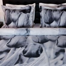 HnL Refined Dekbedovertrek Aiden - Litsjumeaux - 240x200/220 cm - Grijs