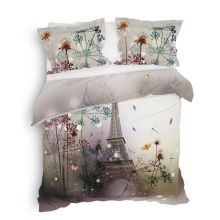 Heckettlane Dekbedovertrek Aimy - White/Grey