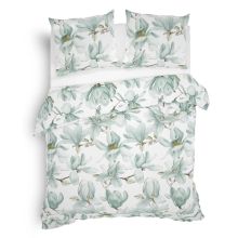 Heckettlane Dekbedovertrek Annila (Flanel) - Mint Green