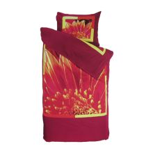 Beddinghouse Dekbedovertrek Bedflower - Eenpersoons - 140x200/220 cm - Rood