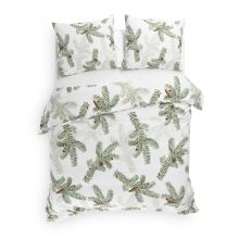 Heckettlane Dekbedovertrek Bial (Flanel) - Timid White