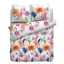 HnL Pure Cotton Dekbedovertrek Botanic Garden - Litsjumeaux - 240x200/220 cm - Multi